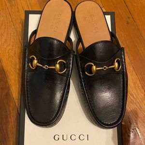 Gucci Men leather slipper